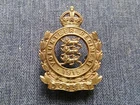 #155 – WW1 DORSET VOLUNTEER REGIMENT 1915 VTC CAP BADGE - GAUNT