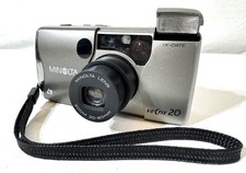 Minolta Vectis 20 Point Shoot Film 35MM Camera Tested Works