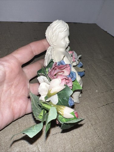 Vintage GROWTH 1997 Cherub 5”X4.5" with mounting bracket Fake Flowers Decor - Picture 7 of 11