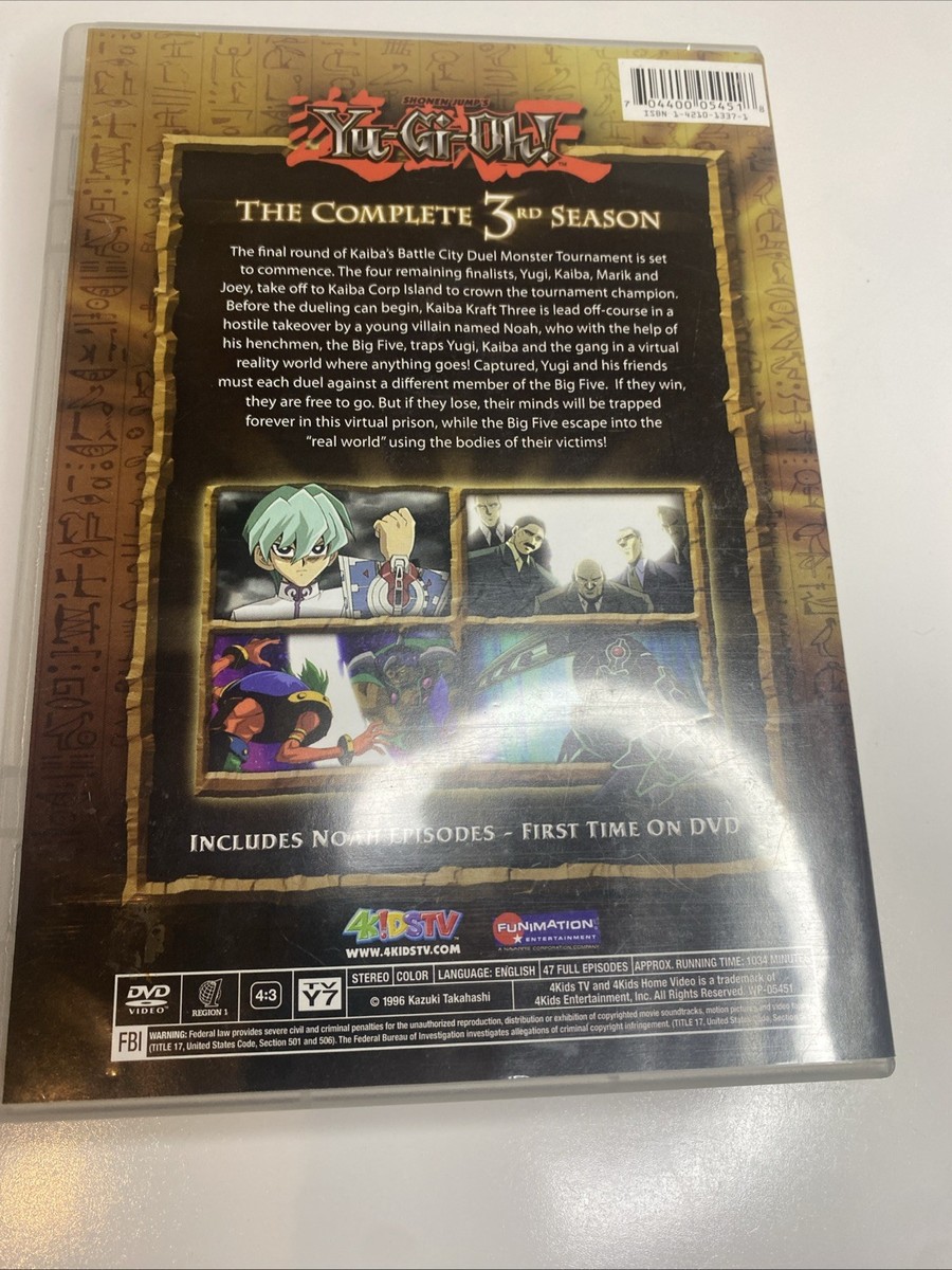 Yu-Gi-Oh! - The Complete 3rd Season (7-Disc DVD Box Set, 2014