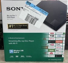Sony BDP-S3700 Streaming Blu-Ray DVD Disc Player w/ Wi-Fi Wireless NO MANUAL