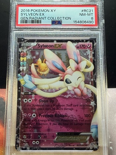 Sylveon-EX graded PSA 8 for sale on eBay