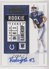 2020 Panini Contenders Rookie Ticket Rodrigo Blankenship #227 Auto 0f3j