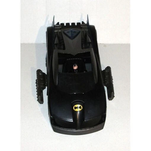 Batmobile Batman Voiture Sonore Et Lumineuse Animated Serie Dc Comics Fig Kenner - Photo 3/4