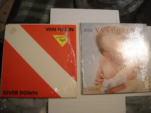 2-Van Halen -lps-" 1984" and "Diver Down" both in shrink EXCELLENT