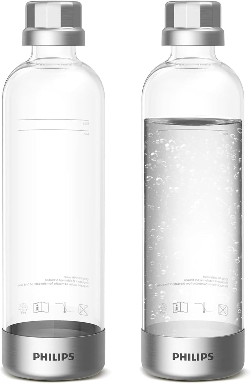 Add916/37, 1l Twin Pack Reusable Pet Sparkling Water