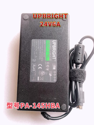 UPBRIGHT PA-145HBA 4-pin Left Positive 24V 6A Netzteil-Adapter-Ladegerät