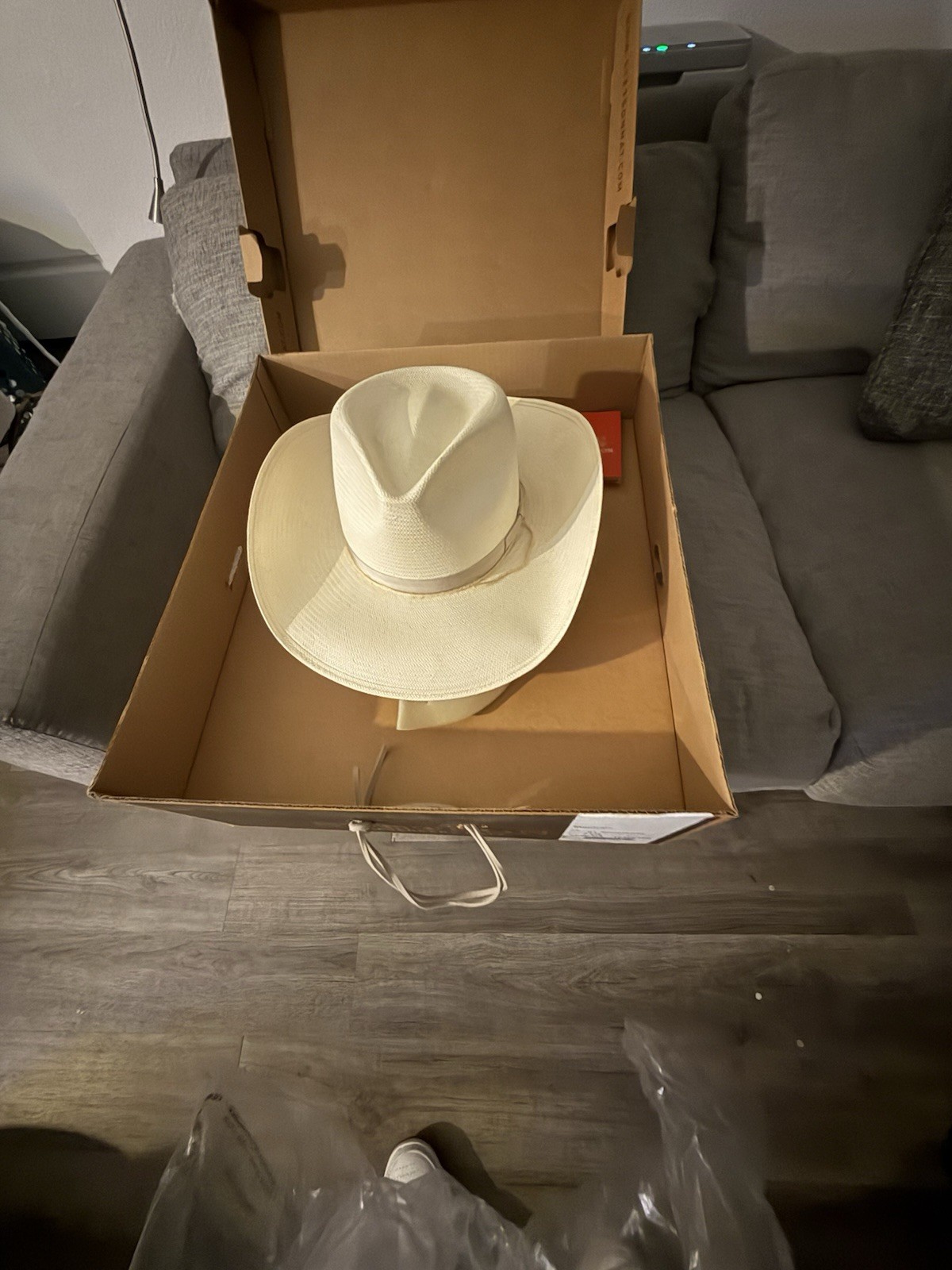 Stetson6XOpenRoadMen'sCowboyHat-Silverbelly,Size:7