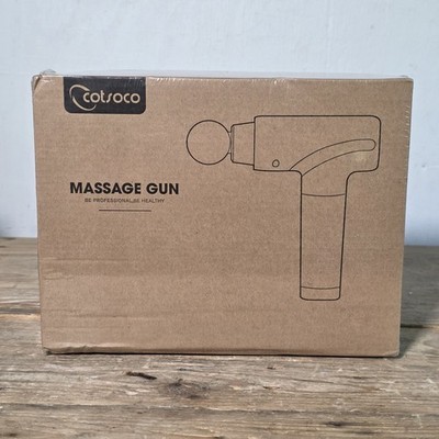 Cotsoco Muscle Massage Gun with 9 Attachment Heads 20 Speeds New