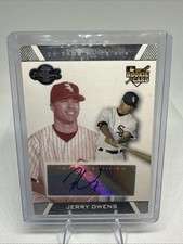 Jerry Owens 2007 Topps Co-Signers Red Auto Autograph RC 009/275