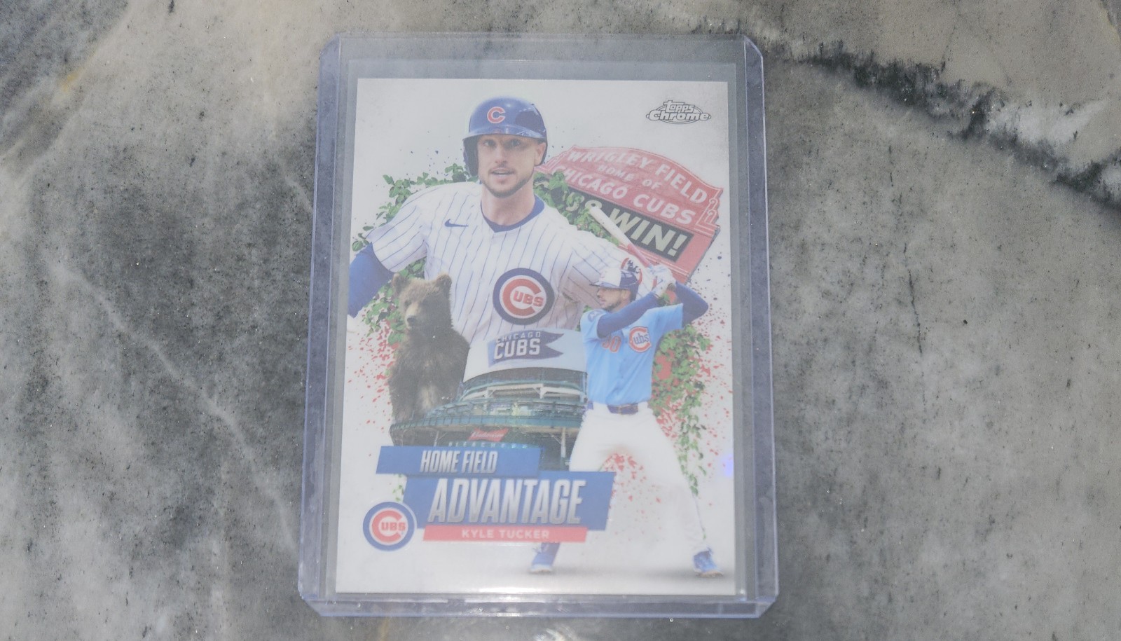 2025 Topps Chrome Update Kyle Tucker Home Field Advantage Card