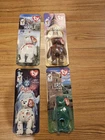 Vintage TY McDonalds Beanie Baby Set of 4 Erin Maple Britannia Glory 1999
