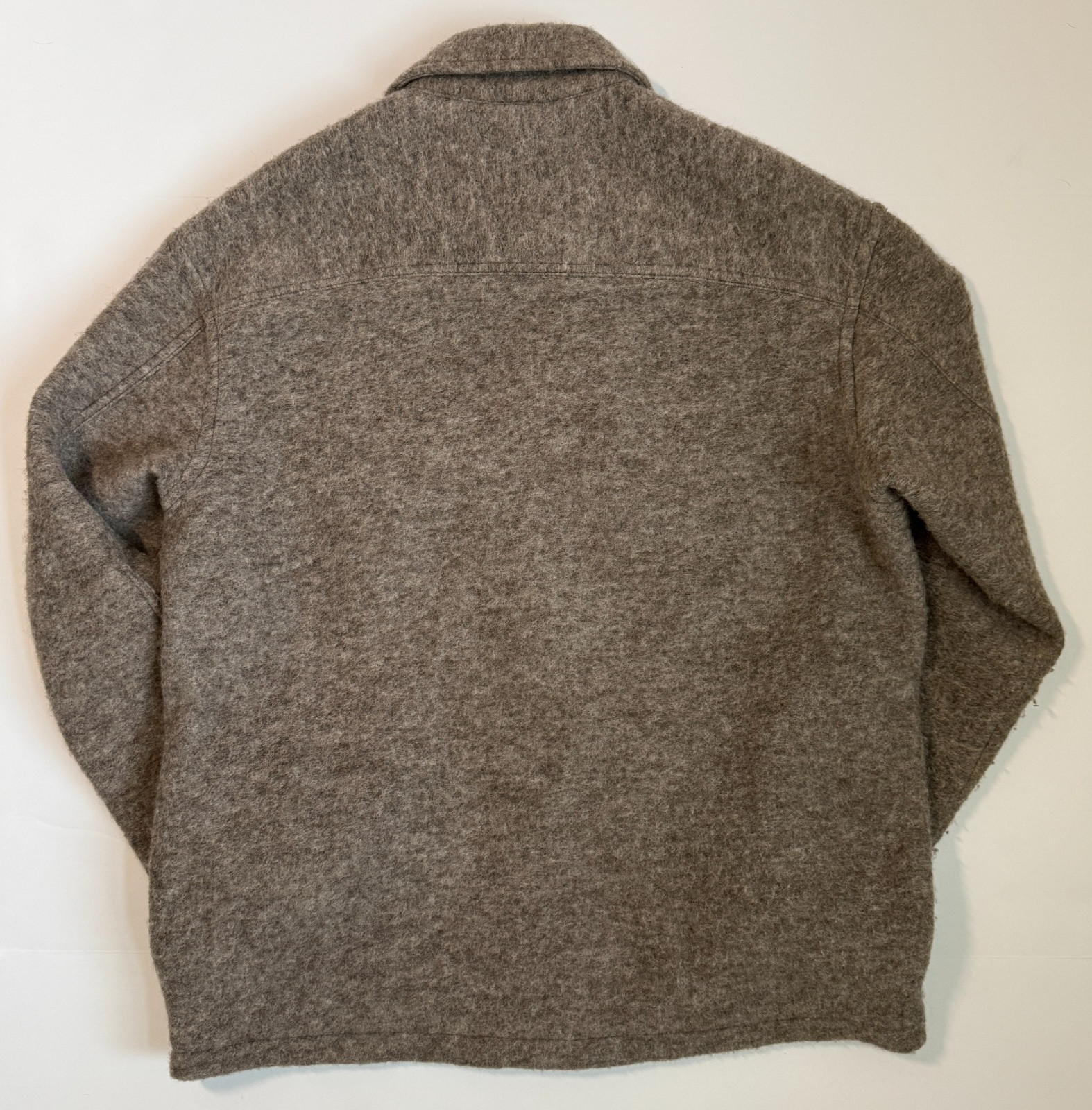 ZARA Wool-Blend Shacket	 Button-Down Front, Chest… - image 4