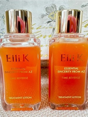 Set of 2 Elli K Essential Sincerity Time Reverse Treatment Lotion 50ml each