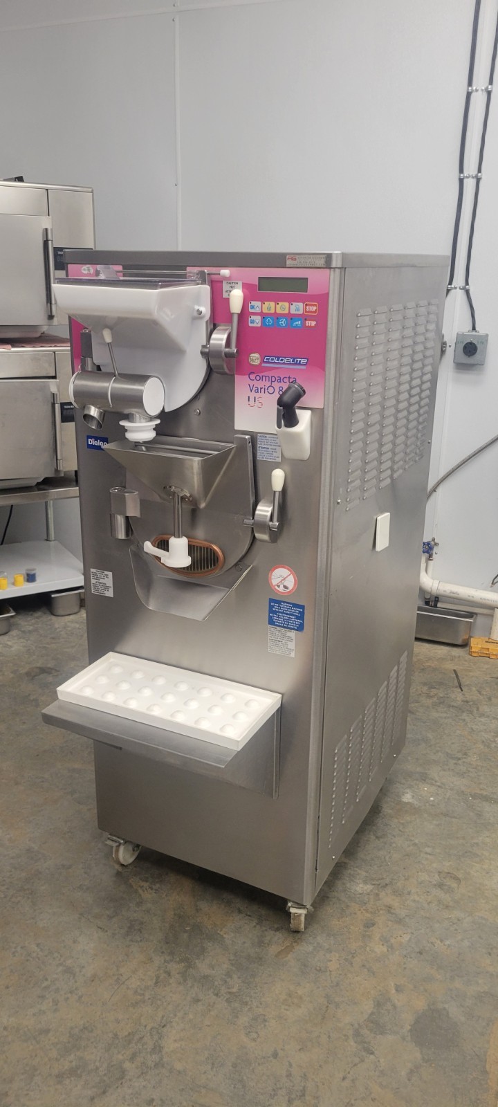 Cattabriga Compacta Vario8 Elite Combination Gelato Batch Freezer *2016*