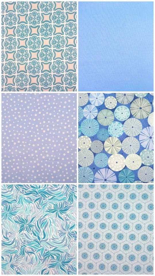 Layer Cake Chalki Patchworkstoff 25Stk Lewis and Irene Moda Benartex 25cm 10Zoll - Bild 2 von 4