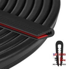 Rubber Edge Trim U Channel - 1/16" Self Adhesive Sheet Metal Edge Guard