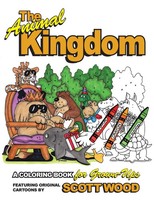 The Animal Kingdom A Coloring Book For Grown-Ups Scott Wood Taschenbuch Englisch