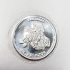 RESERVED - FIVE -Johnson Matthey Bill of Rights 1 Troy Oz 999 Fine Silver Rounds