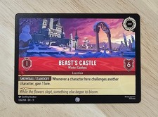 Beauty and the Beast Disney Lorcana Beast's Castle Winter Gardens 136/204 NM