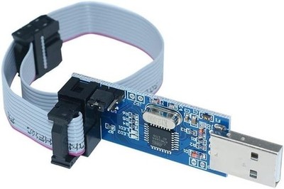 51 AVR ATMEGA8 Programmer USBasp USB ISP 10 Pin USB Programmer 3.3V/5V with C...