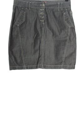 KENNY S. Minirock Damen Rock Gr. DE 36 hellgrau Casual-Look
