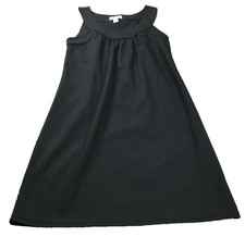 Ann Taylor LOFT Womens Sleeveless Dress Sz 0 Black Stretch Halter Neck