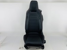 17-20 Fiat 124 Spider Abarth Front Left Driver Side Seat Black Leather Oem 17-20 Fiat 124 Spider Abarth Front Left Driver Side Seat Black Leather Oem