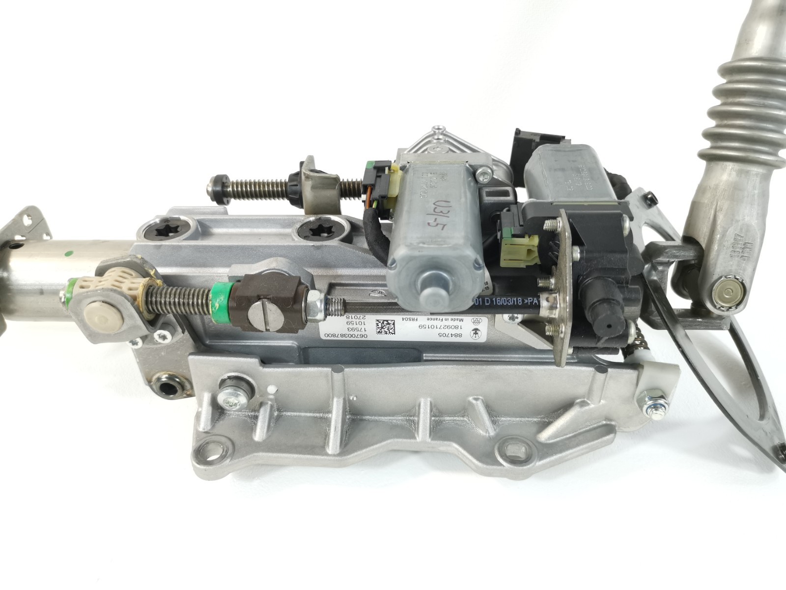 Maserati Ghibli 2019 M156E RWD 3.0 L Steering Column With Shaft 6700387800 OEM