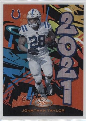 2021 Certified 2021 Mirror Orange 27/149 Jonathan Taylor #2021-7 07ke