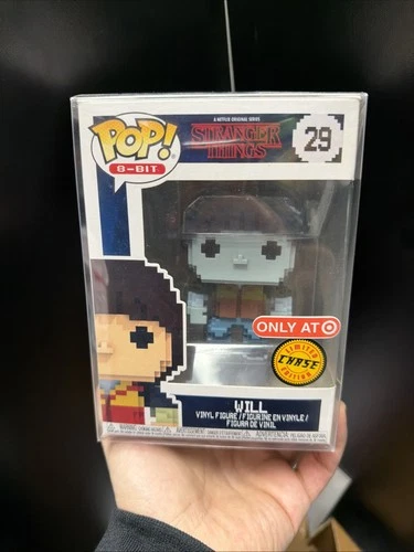 Funko Pop Stranger Things Will #29 8-Bit Target Exclusive Chase W/ Protector