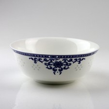 Reisschale Porzellan, Reisschüssel, Ramenschale, Müslischüssel, Porzellanschale