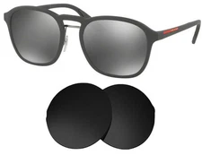 Replacement Lenses for Prada SPS 02S (55mm) Polarized & UV Protection - Seek Opt