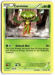 Carnivine 5/113 Legendary Treasures Uncommon