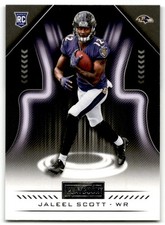 2018 Panini Playbook #163 Jaleel Scott Baltimore Ravens Rookie
