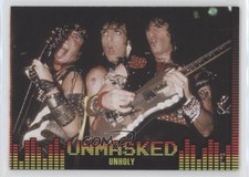 2009 Press Pass KISS 360 Adam Mitchell Vinnie Vincent Gene Simmons Unholy #5 8d2