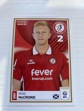 PANINI EFL 2025 - 26  STICKER  ROSS McCRORIE   BRISTOL CITY   #56