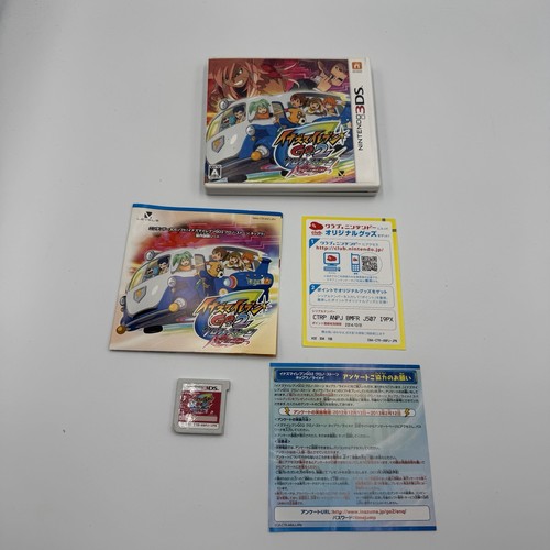 Inazuma Eleven GO2 Krono Stone Nefu 3DS Japan Version (Used) Complete