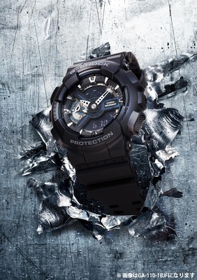 Unused CASIO G-SHOCK GA-110-1AJF Black Analog & Digital Men's