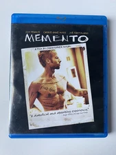 Memento (Blu-ray, 2000) Guy Pearce, Carrie-Anne Moss, Christopher Nolan