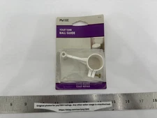 (1) NEW Plumb Works  Adjustable Toilet Tank Ball Guide Plastic - WHITE