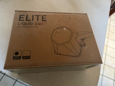 Cooler Master Elite Liquid 240 CPU Liquid Cooler Black