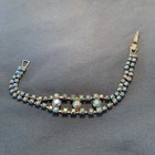 Vintage Aurora Borealis Rhinestone Bracelet  — photo 1