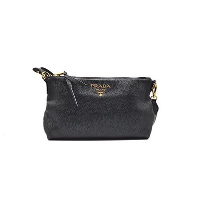 Prada Vitello Daino Umhängetasche mit doppeltem Riemen (1BH050) L867105 155221337