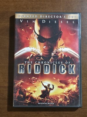 The Chronicles of Riddick (DVD, 2004, Unrated Director's Cut) Minor Scratches 