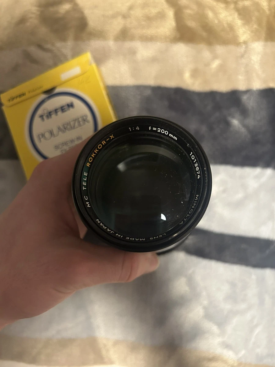 Minolta f/3.5 Camera Lenses 200mm Focal for sale | eBay