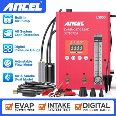 Automotive EVAP Smoke Machine Diagnostic Vacuum Leak Detection ANCEL L3000