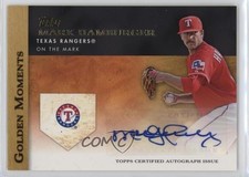 2012 Topps Golden Moments Auto Mark Hamburger #GMA-MH Auto 0qw2