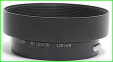 Leica Lens Shade Hood 12564 K Mint condition for Leica R 2/50 and 2.8/35