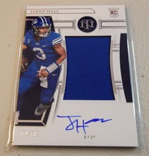 2023 National Treasures Collegiate Jaren Hall Rookie Jersey Auto RC #/99